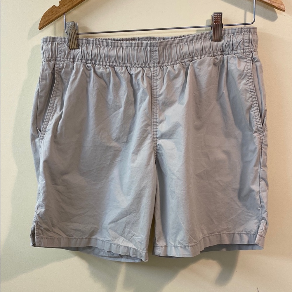bp Gray Flat Front Shorts Lightweight Casual